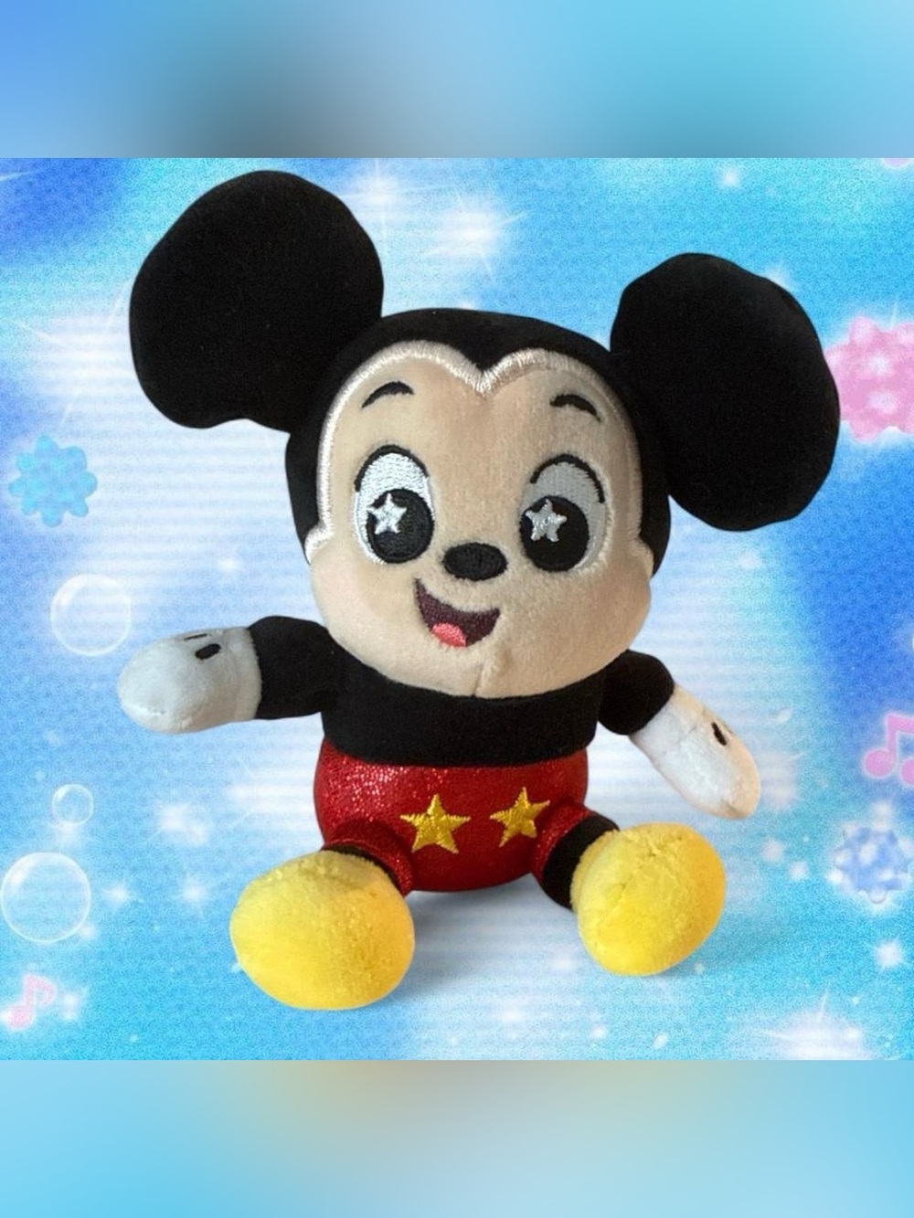 Disney Parks Wishables Shimmer Mickey & Friends Mickey Mouse 6" Plush
